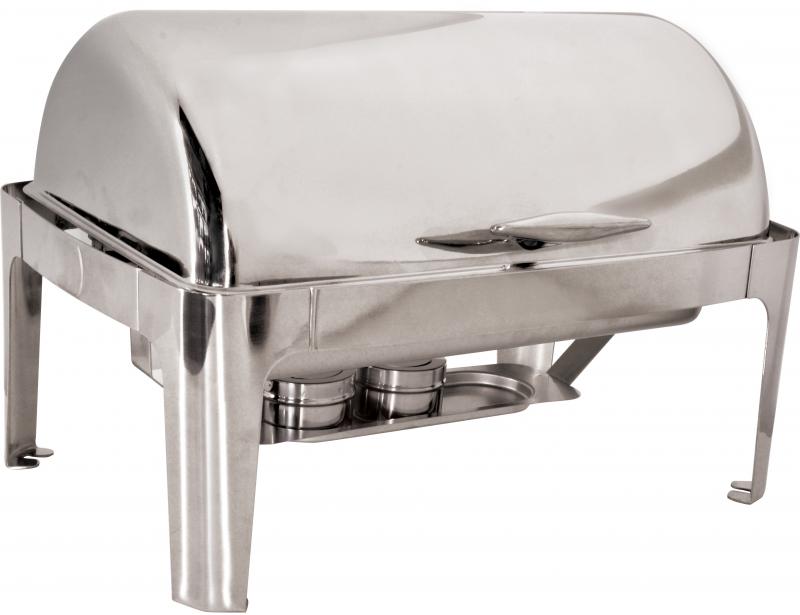 41821_Stainless Steel Roll Top Chafer