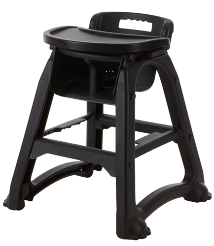 43831_JW-D-black2 Black High Chair