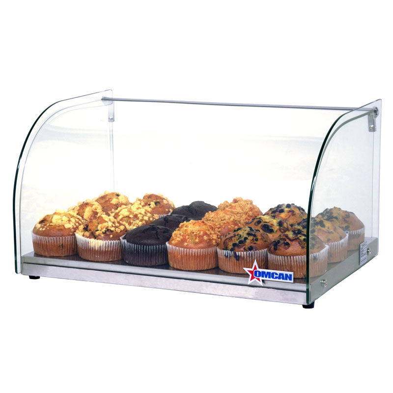 22-inch Countertop Food Display Case with Curved Front Glass and 25 L capacity 22-inch Countertop Food Display Case with Curved Front Glass and 25 L capacity