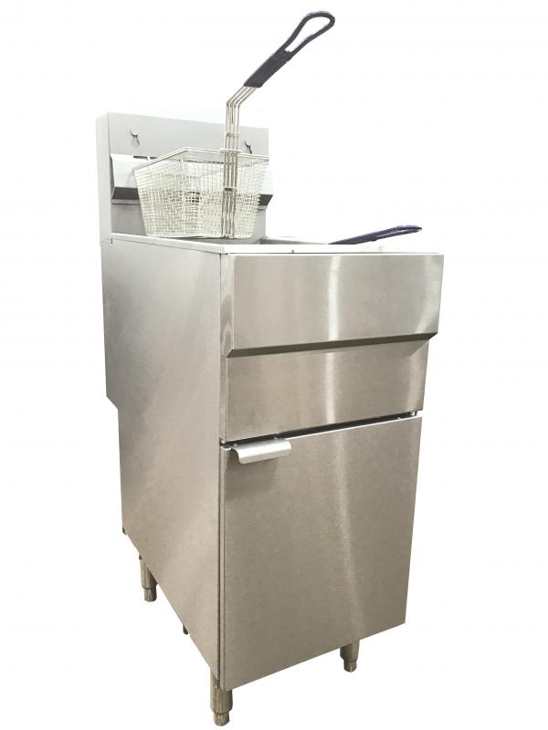 Natural Gas Floor Fryer with 120,000 BTU 1 Natural Gas Floor Fryer with 120,000 BTU
