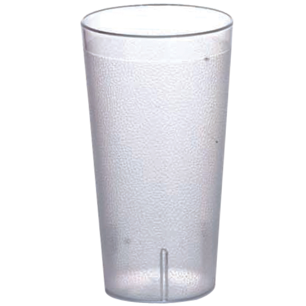 8 oz / 237 ml Clear Pebbled Tumbler 1 8 oz / 237 ml Clear Pebbled Tumbler