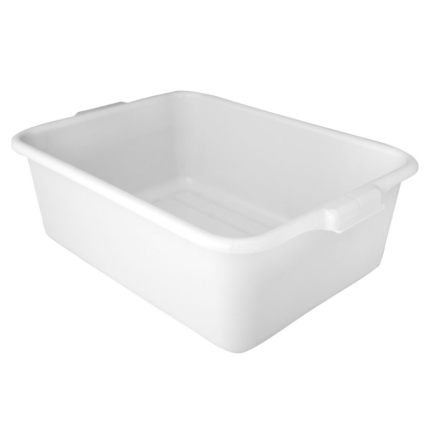 21.5" x 15 21.5" x 15.5" x 7" Standard White Dish Box