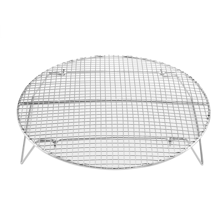 10" Chrome Plated Round Steamer Rack 1 10" Chrome Plated Round Steamer Rack