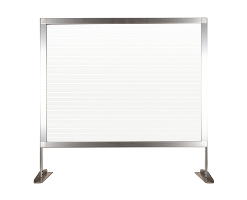Countertop Panel W 46" X H 32 Countertop Panel W 46" X H 32.5" Clear-Fluted Polycarbonate