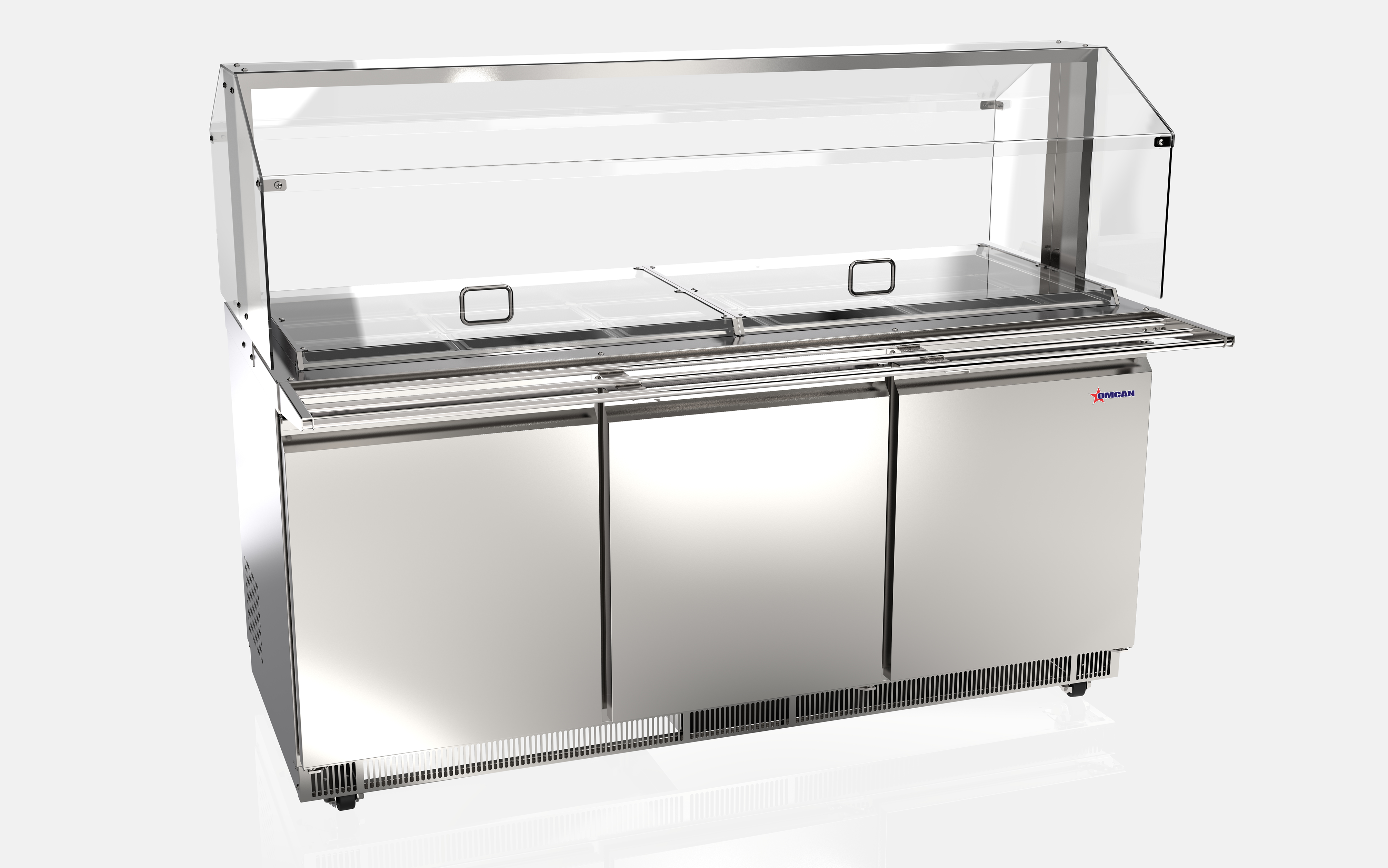 50090 Refrigerated Salad Bar and Cold Food Table