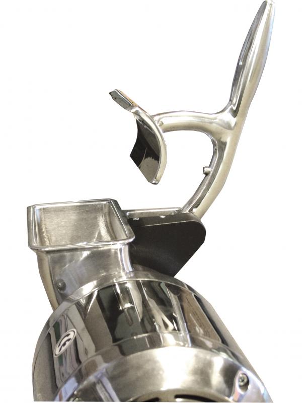 Stainless Steel Cheese Grater with Microswitch and Comes with a Brake Motor