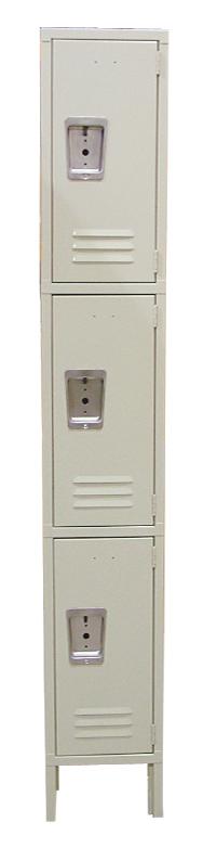 Steel Painted 3-tier Locker 1 Steel Painted 3-tier Locker
