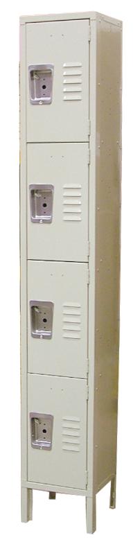 Steel Painted 4-tier Locker 1 Steel Painted 4-tier Locker