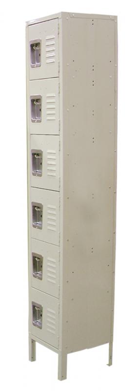 Steel Painted 6-tier Locker 1 Steel Painted 6-tier Locker