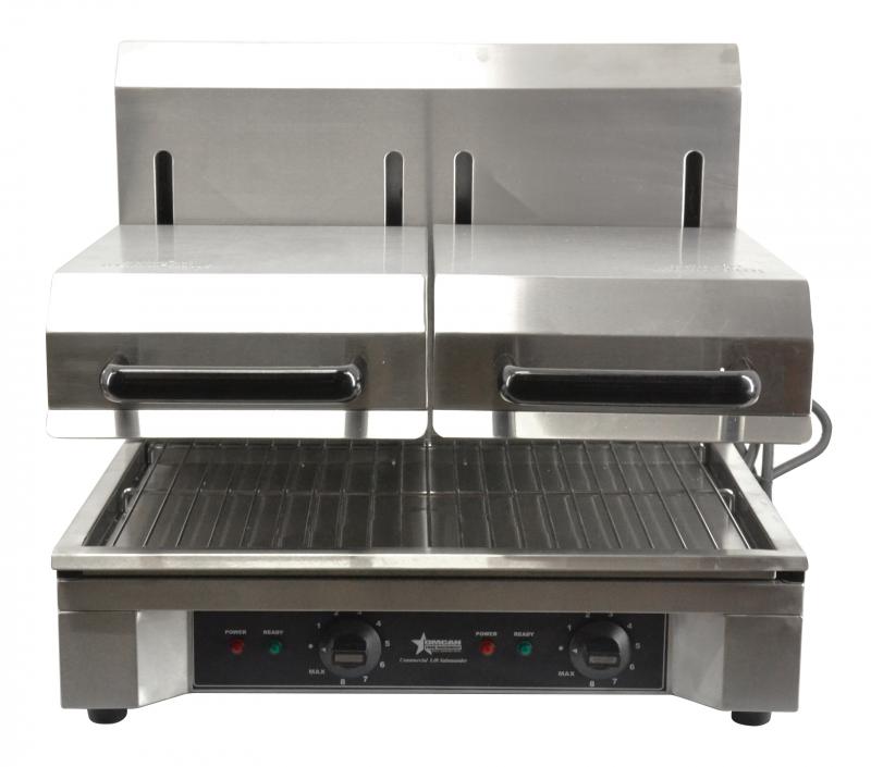 Stainless Steel Double Adjustable Salamander