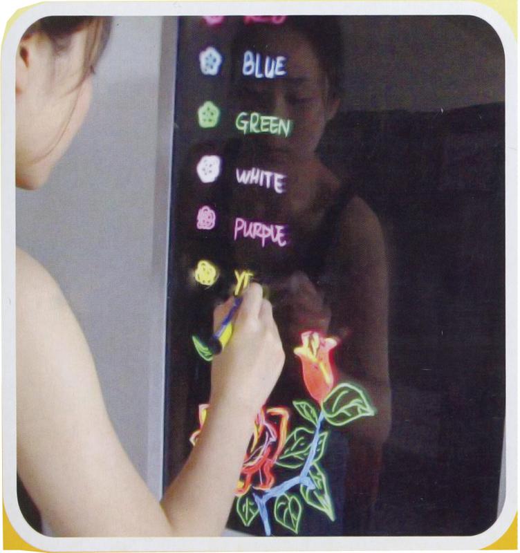 Desktop and Hanging LED Write-On Flash Board