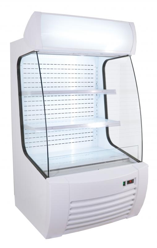 Refrigerated Floor Display Case with 360 L capacity