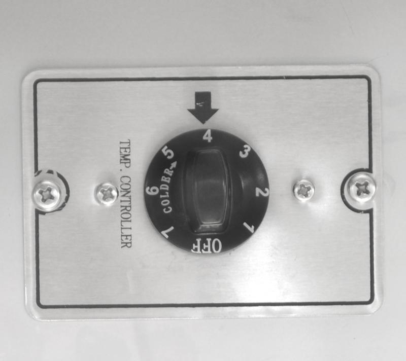 73-inch Solid 3-Door Bottle Keg Cooler with Beer Dispenser