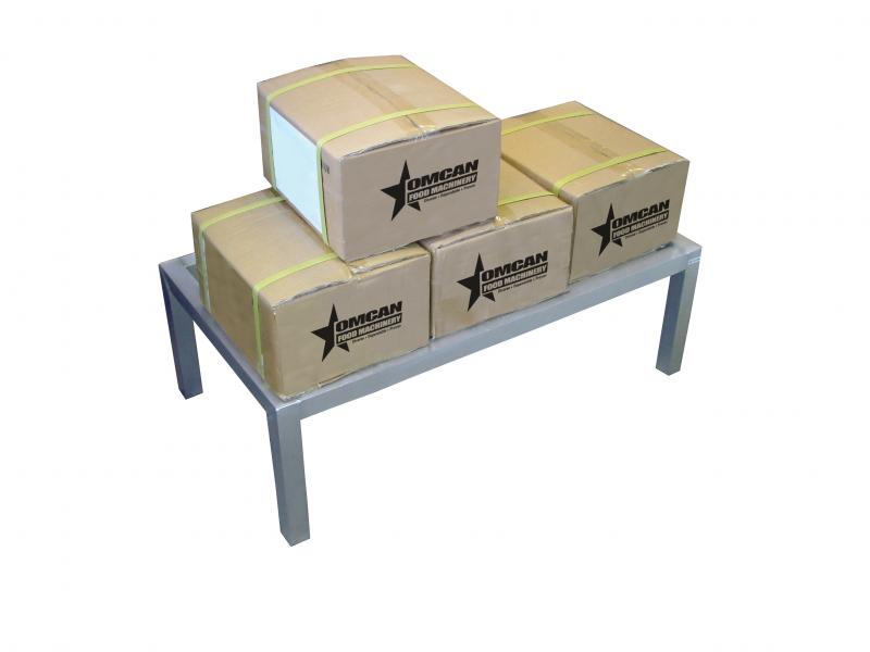 20� x 48� x 12� Aluminum Dunnage Rack